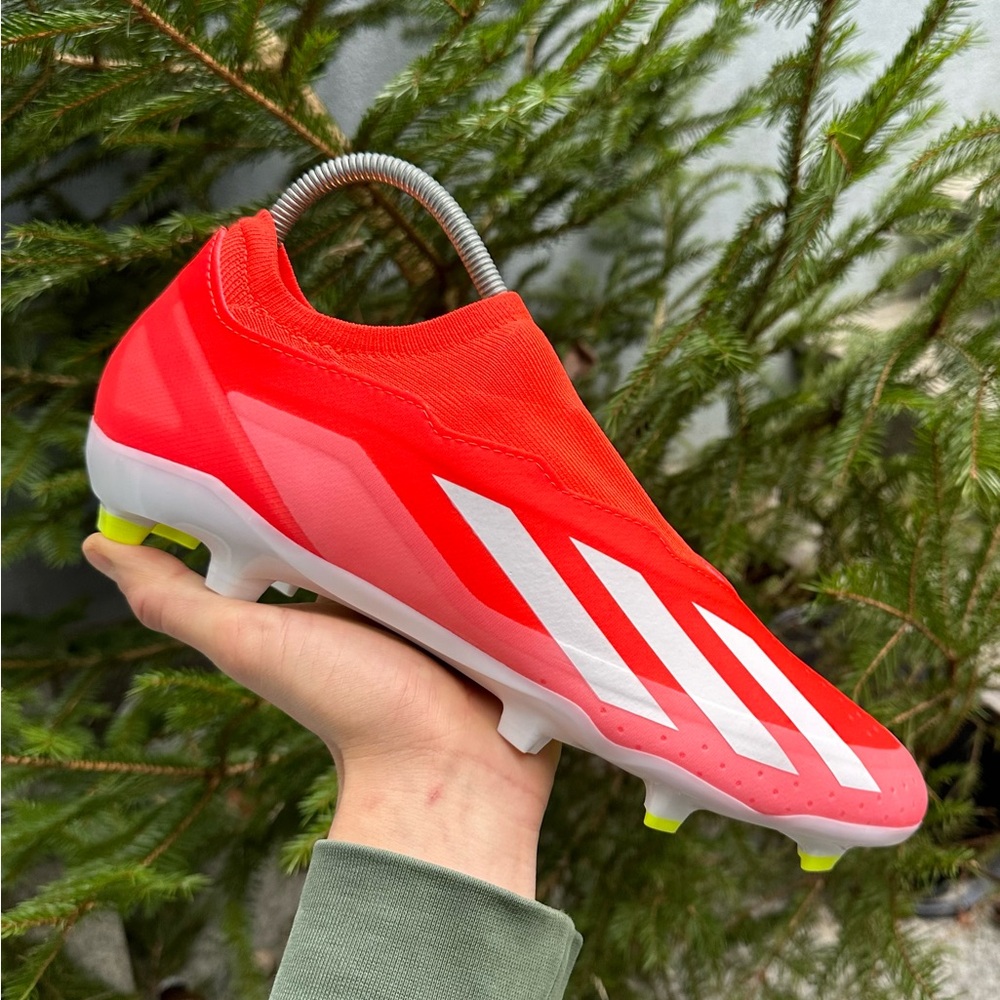 Adidas X Crazyfast League Laceless FG Soccer Shoes Football Cleats 11,5 us